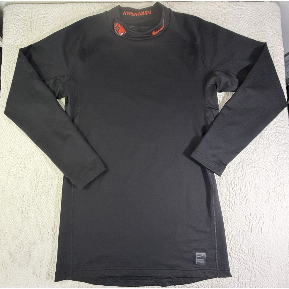 Oregon State Beavers Compression Shirt Mens‎ XXL Nike Pro Hyperwarm Team Issue